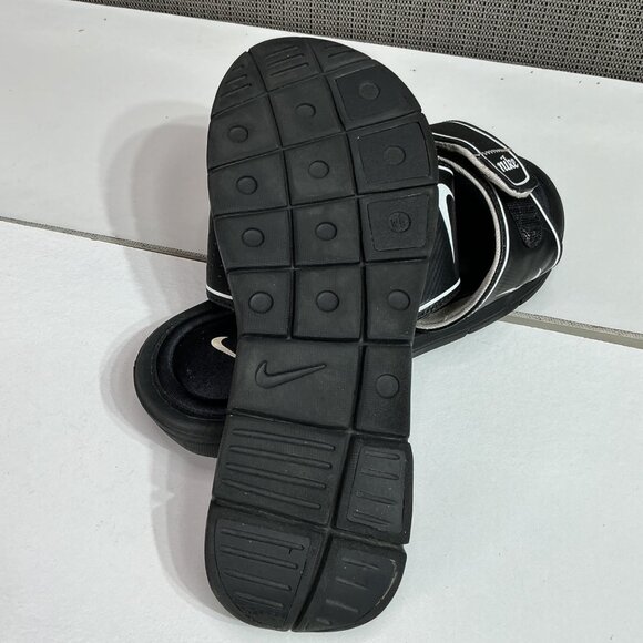 Nike Womens Comfort Slide Sandals Size 6 Black & White - Picture 5 of 8